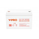 VPRO VPG-110-12 Gilaus iškrovimo baterija 12V/110Ah DEEP CYCLE